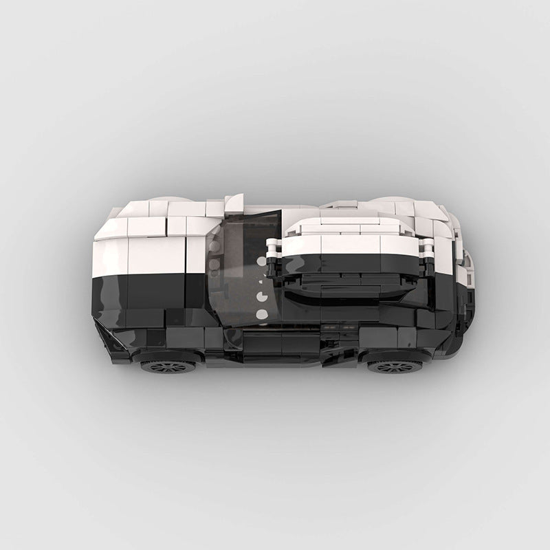 Particle Moc Puzzle Education Assembly Diy