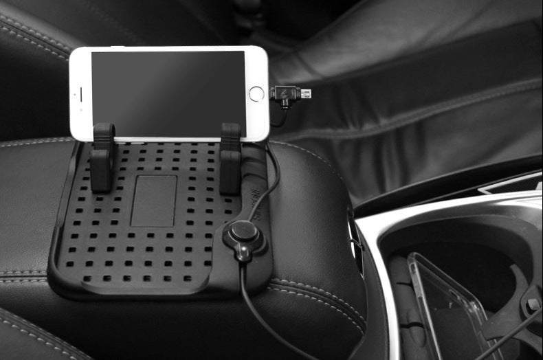 Multifunctional Car Charging Bracket Silicone Mobile Phone Holder