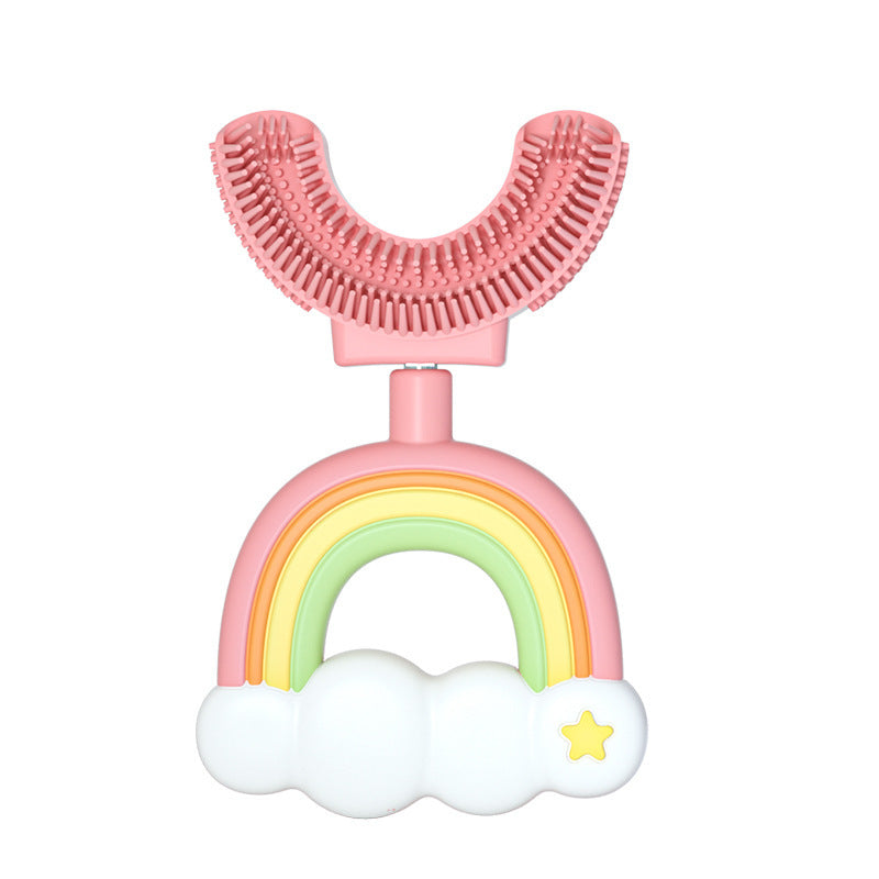 Désinfection et stérilisation des brosses à dents en forme de U en gel de silice pour enfants