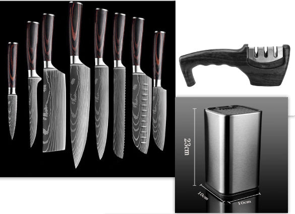 Cuchillos de chef Cuchillos de cocina Cuchillos rebanadores