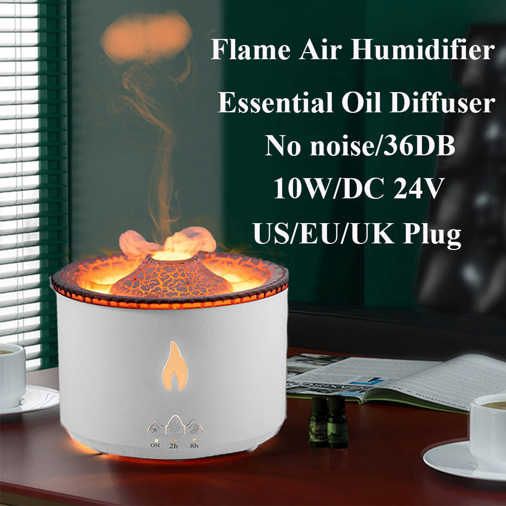 Humidificateur d'aromathérapie volcanique créatif