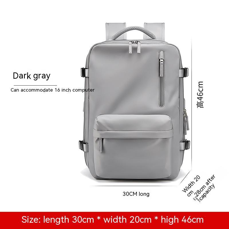 Expansion Backpack Sac à dos décontracté pour femme avec séparation sèche et humide