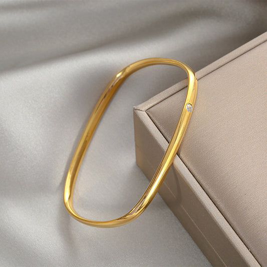 Fashion Exquisite Inlaid Square Bracelet