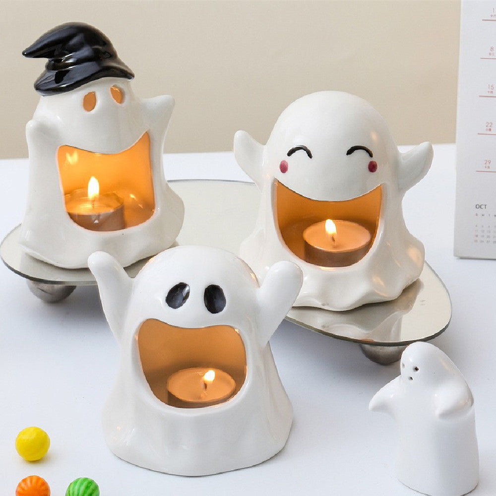 Ornements artisanaux en céramique spéciaux pour le Festival des fantômes d'Halloween