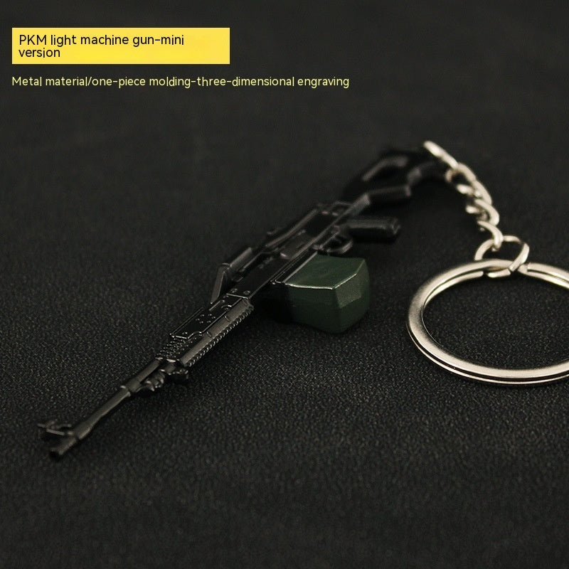 Gun Metal Toys Keychain