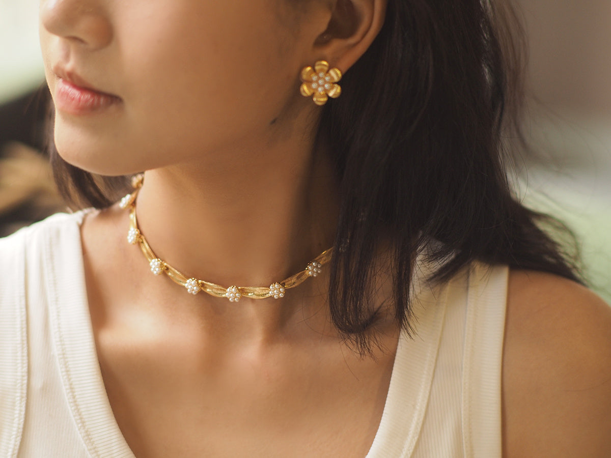 Collier Anniversaire Ruban Moyen Ancien