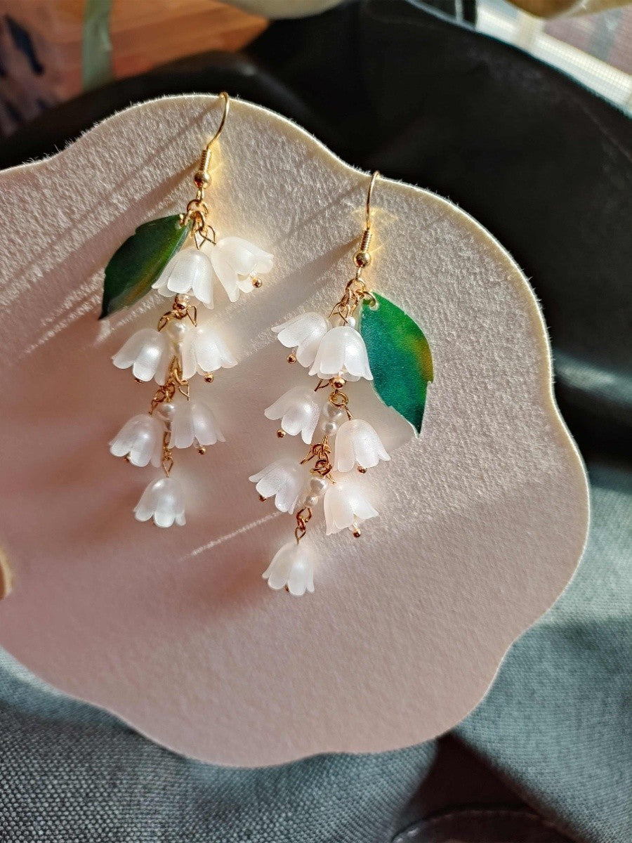 Temperament Tassel Long Earrings Female Niche