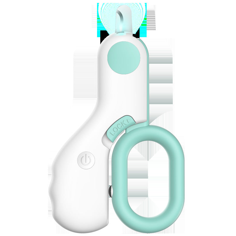 Línea de iluminación LED Pet Mini cortauñas ABS