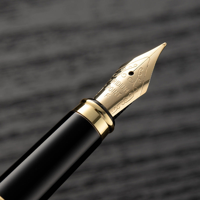 Pluma de tinta para práctica de caligrafía, 26 bolígrafos de Metal, regalo publicitario