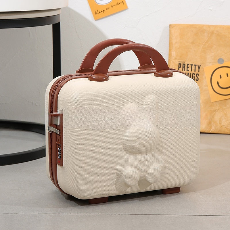 Boîte de mot de passe de sac de rangement portable lapin