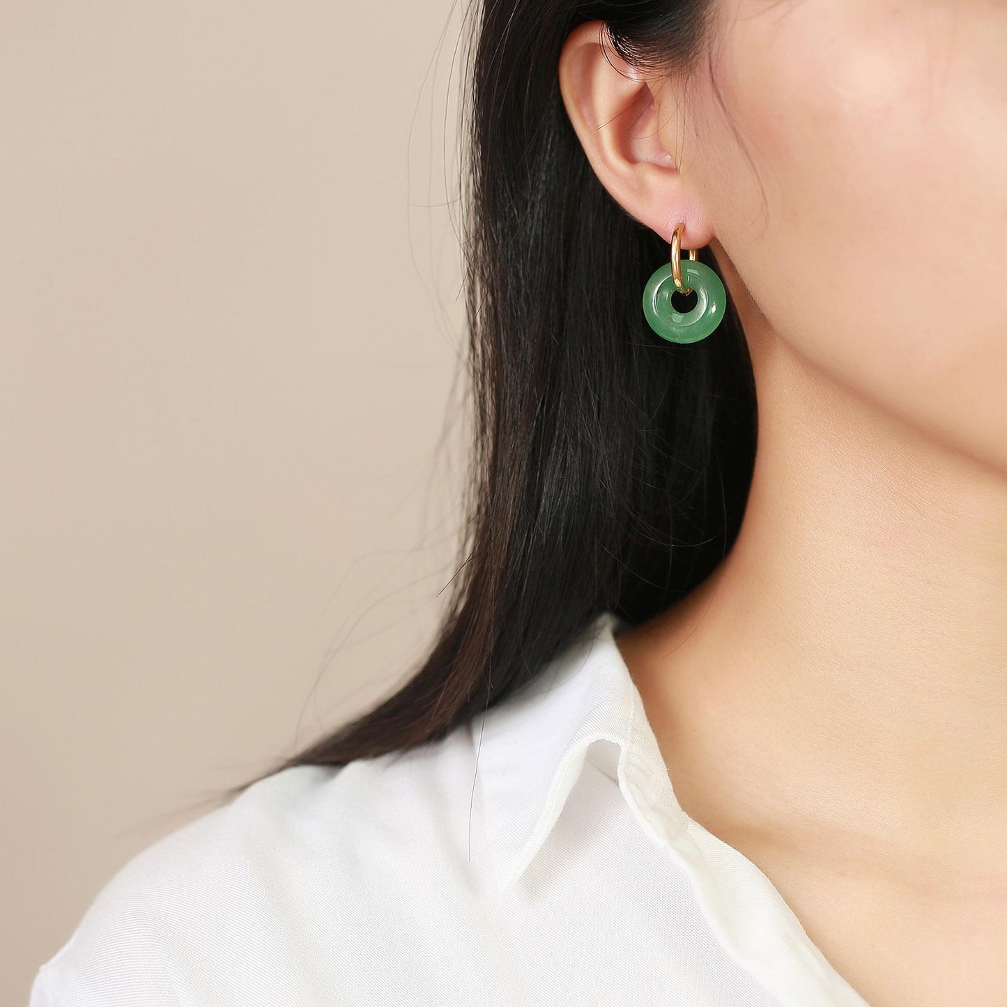 Boucles d'oreilles rétro françaises pour femmes pour l'été