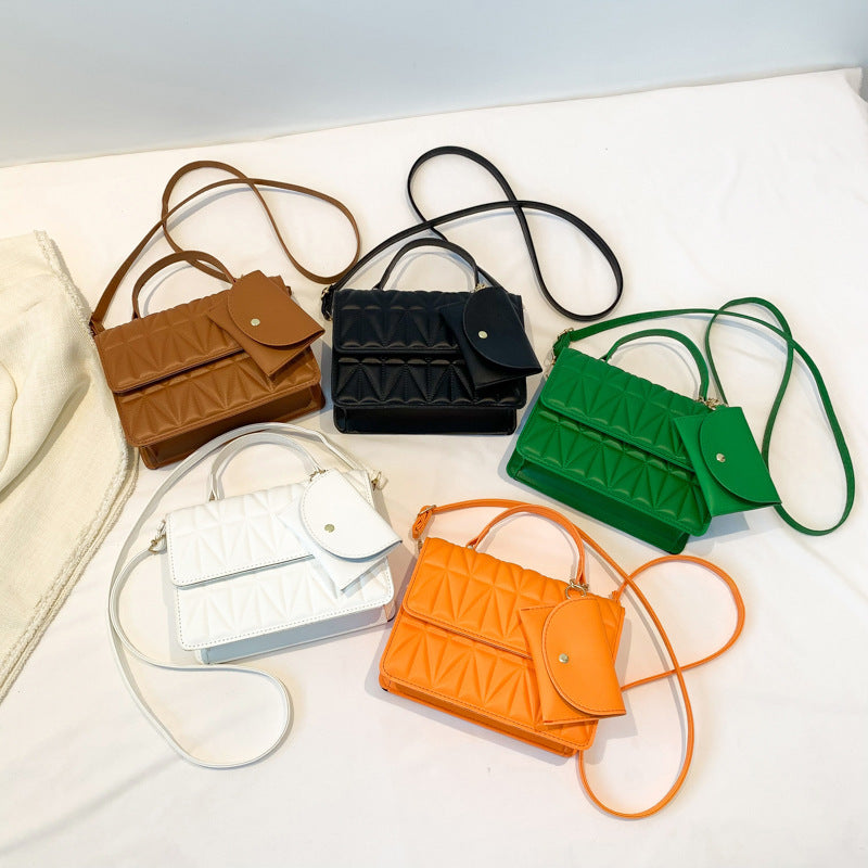 Fourre-tout élégant de fil de broderie de diamant de mode populaire