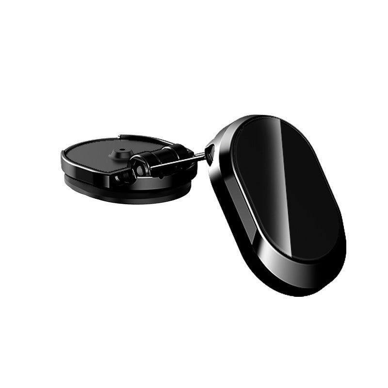 Support de téléphone magnétique pliable pour voiture, rotation à 360 °
