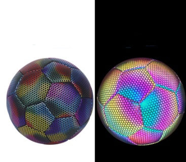 Fútbol cosido a máquina Fútbol luminoso reflectante