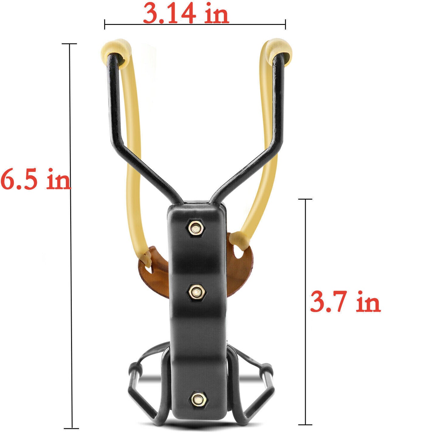 Catapulte de fusée de poignet de fronde pliante compacte pour la chasse aux jeux de Sport en plein air