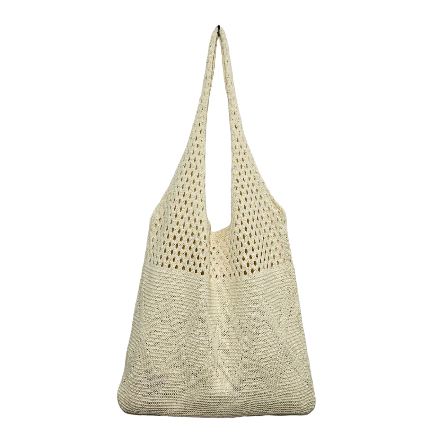 Sac tricoté sac à bandoulière grande capacité fourre-tout Vintage