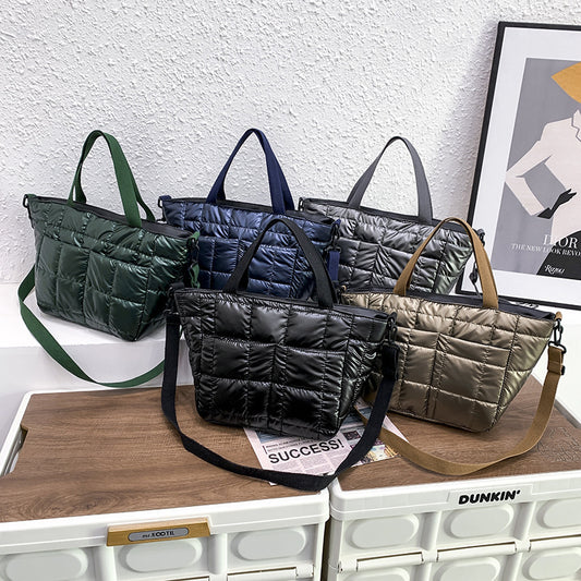 Diamond Embroidery Thread New Fashion Big Women's Tote Bag