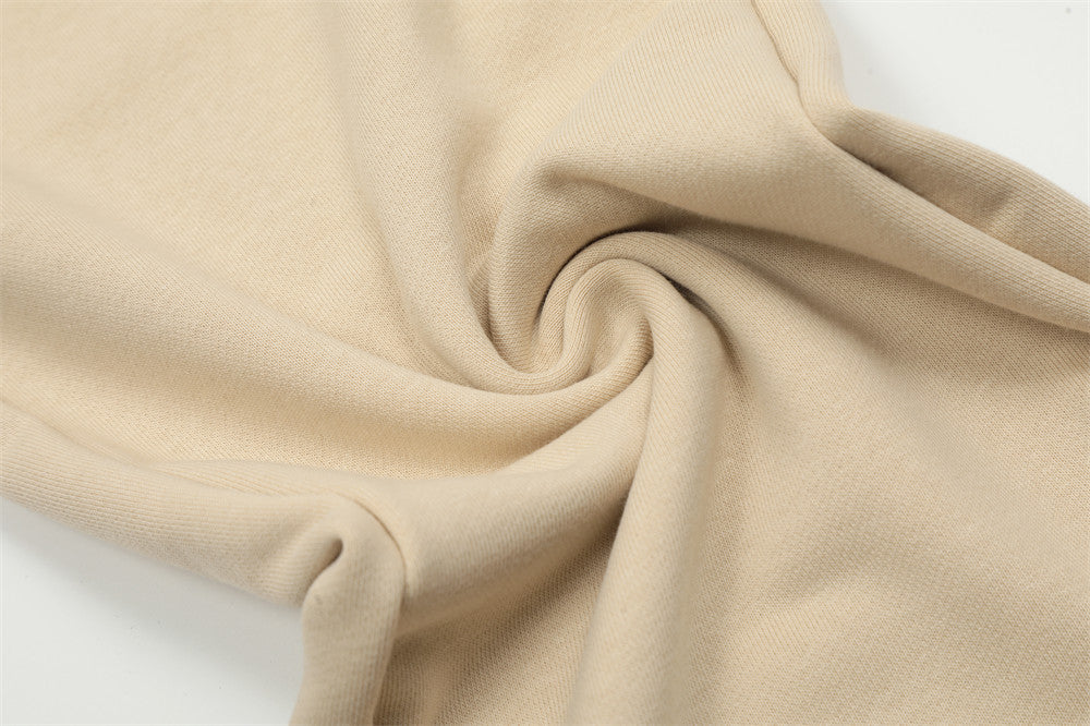 Letter Print Loose Track Sweatpants Men's