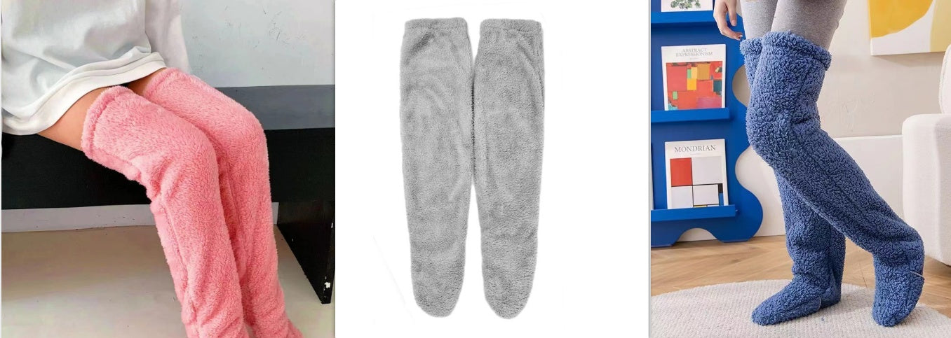 Chaussettes de maintien au chaud pour jambières domestiques