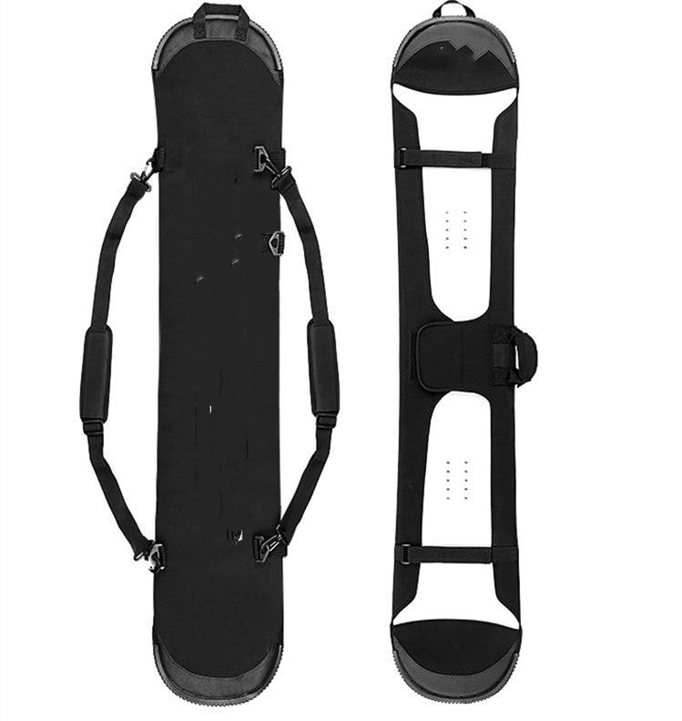 Mochila con bolsa para snowboard y esquí con piel de bola de masa de snowboard