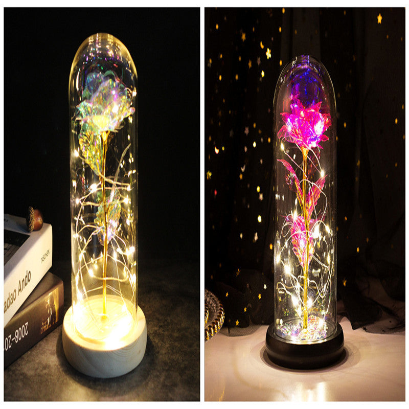 Cubierta de cristal del Principito Rosa