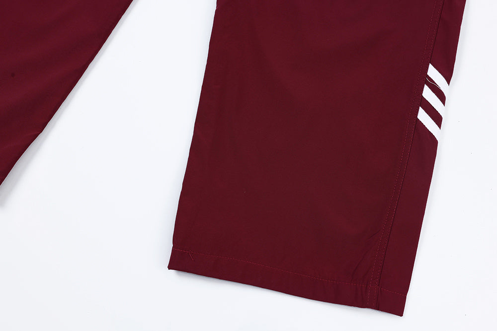 Men's Striped Straight Loose Sports And Leisure Trousers