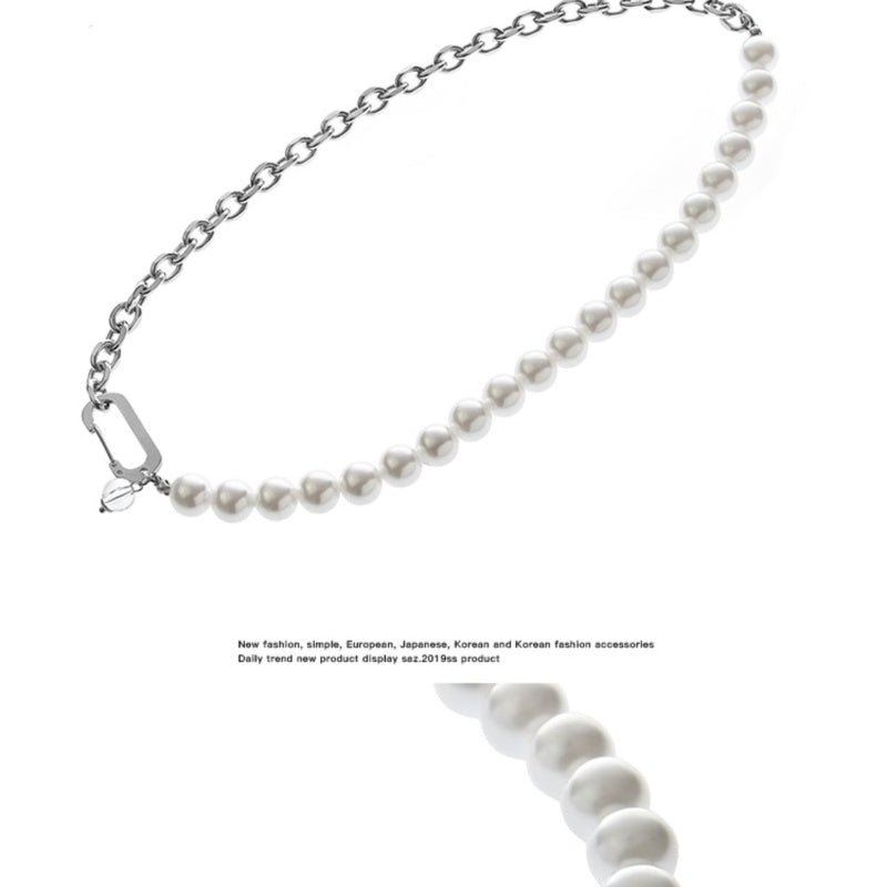 Niche American Style Hip Hop Street Tide Brand Ins Men's Clavicle Chain