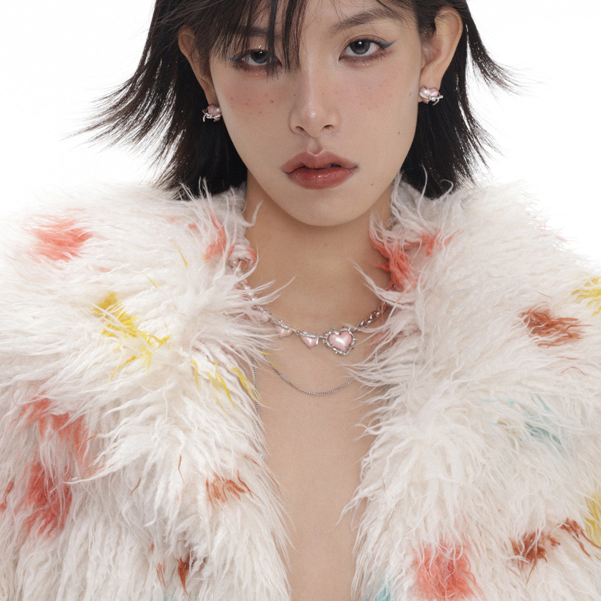 Collier pendentif amour simple à la mode pour femmes