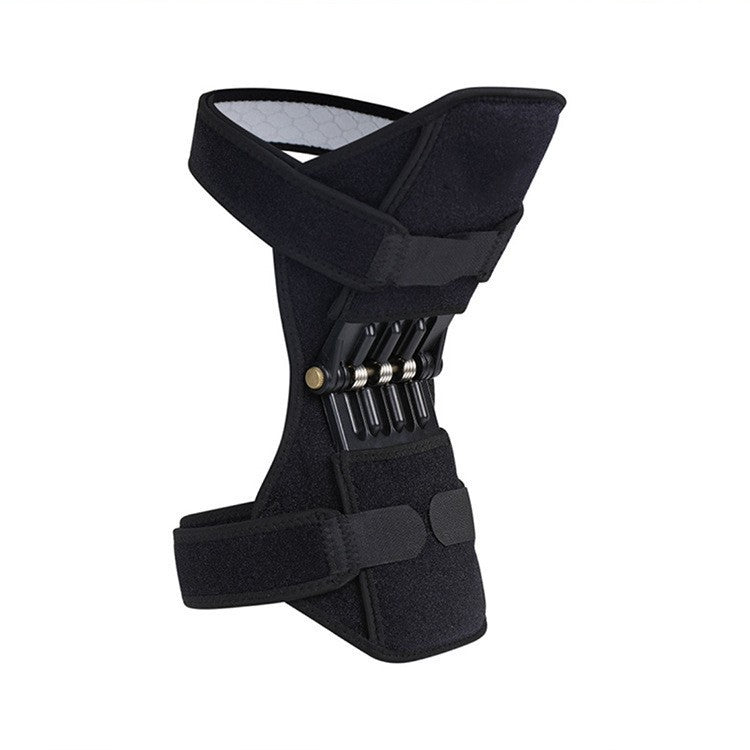 Rodilleras de soporte para articulaciones Protector de rodilla soporte potente rebote fuerza de resorte refuerzo de rodilla