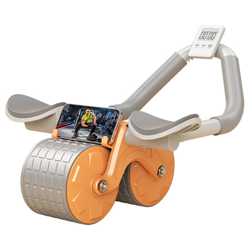 Support de coude roue abdominale Fitness Machine à rouler le ventre outil d'aplatissement du ventre