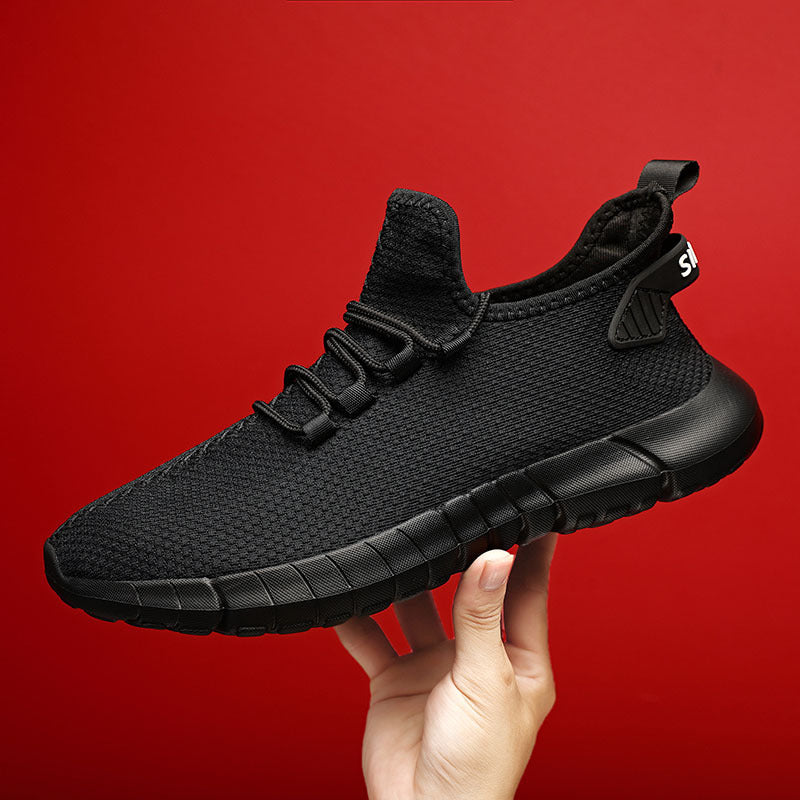 Zapatos deportivos y casuales de malla ligera para hombre