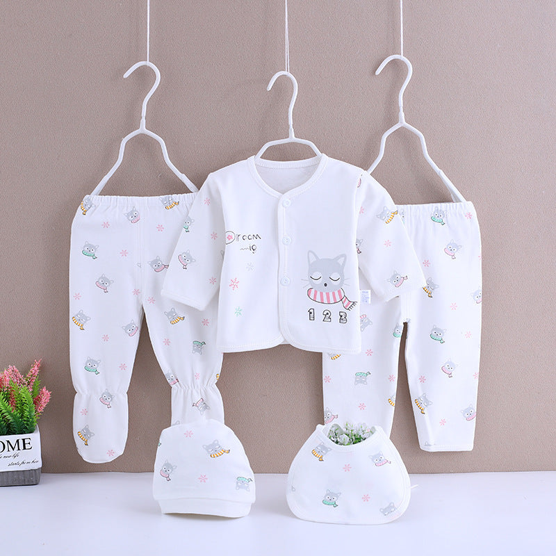 Ensemble de sous-vêtements de printemps et d'été en coton pour bébé