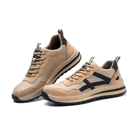 Chaussures de protection du travail anti-écrasement et anti-pénétration pour hommes