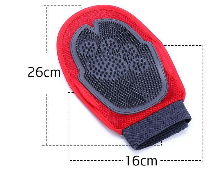 Brosse de massage de toilettage en fourrure de chien
