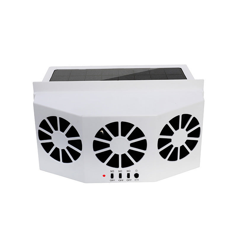 Ventilateur de voiture fenêtre solaire alimenté par le soleil voiture Auto évent système de refroidissement frais ventilateur de radiateur ventilateur de refroidissement économie d'énergie refroidisseur de style de voiture