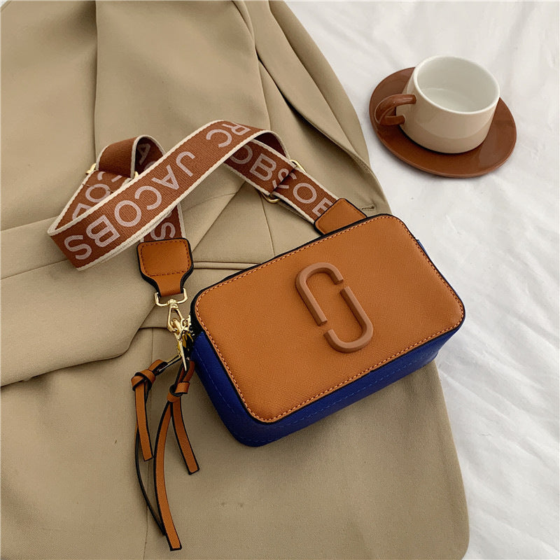 Sac à bandoulière large à la mode, petit sac à bandoulière à la mode, petit sac carré assorti avec tout