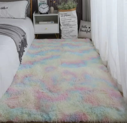 Tapis de sol en moquette pelucheuse