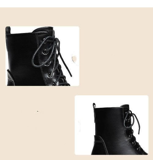 Bottes de printemps et d'automne assorties pour femmes