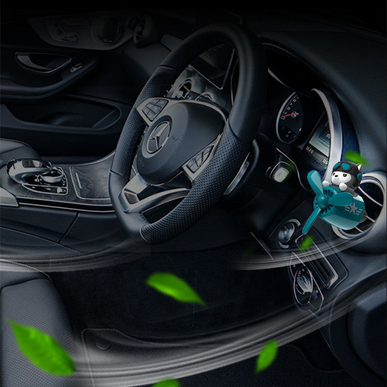 Husky – Clip de ventilation d'aromathérapie pour voiture, ornements de décoration