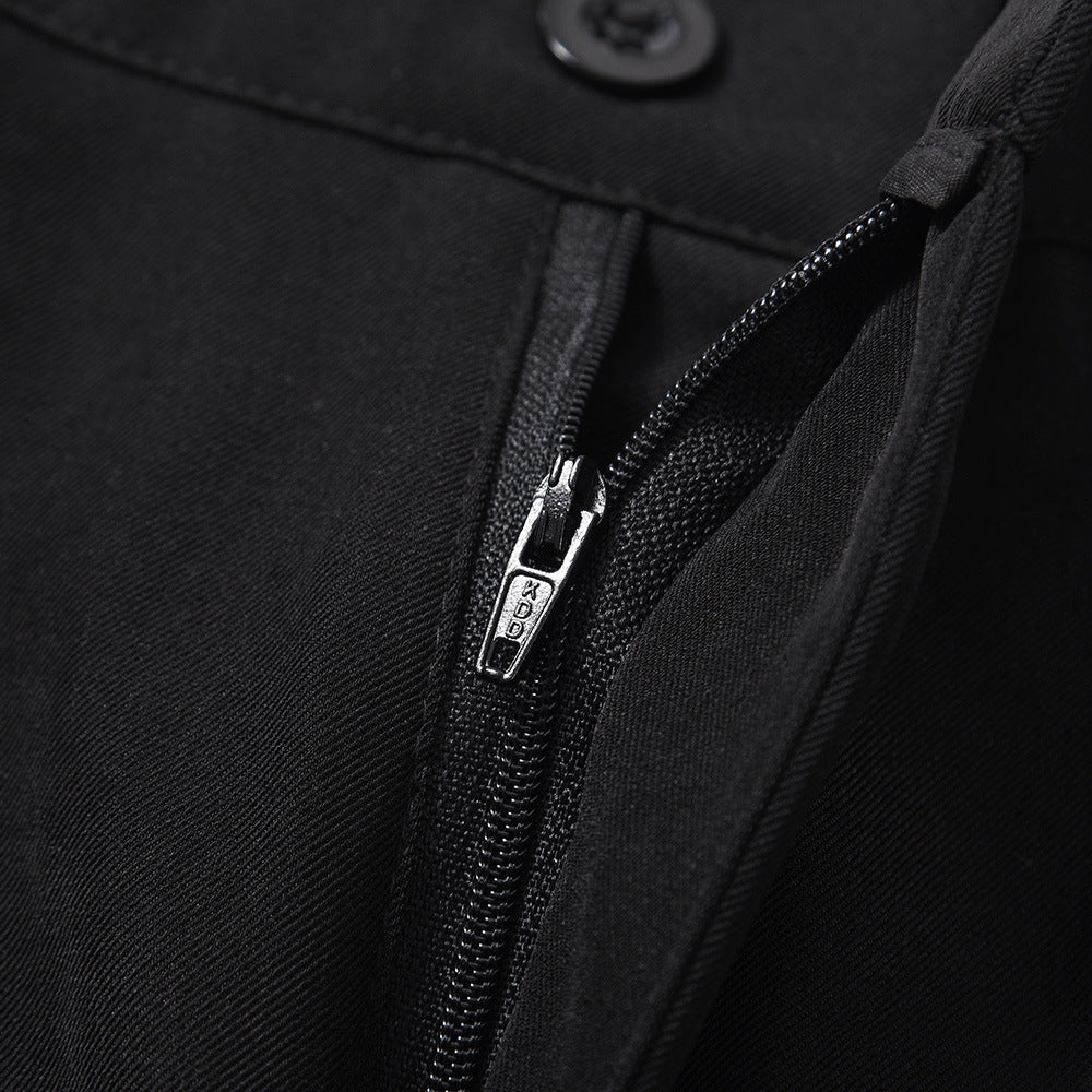 Men's Straight Loose Mop Suit Long Pants