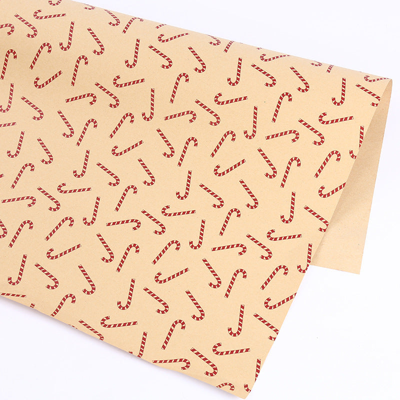 Papier d'emballage épais pour cadeaux de Noël
