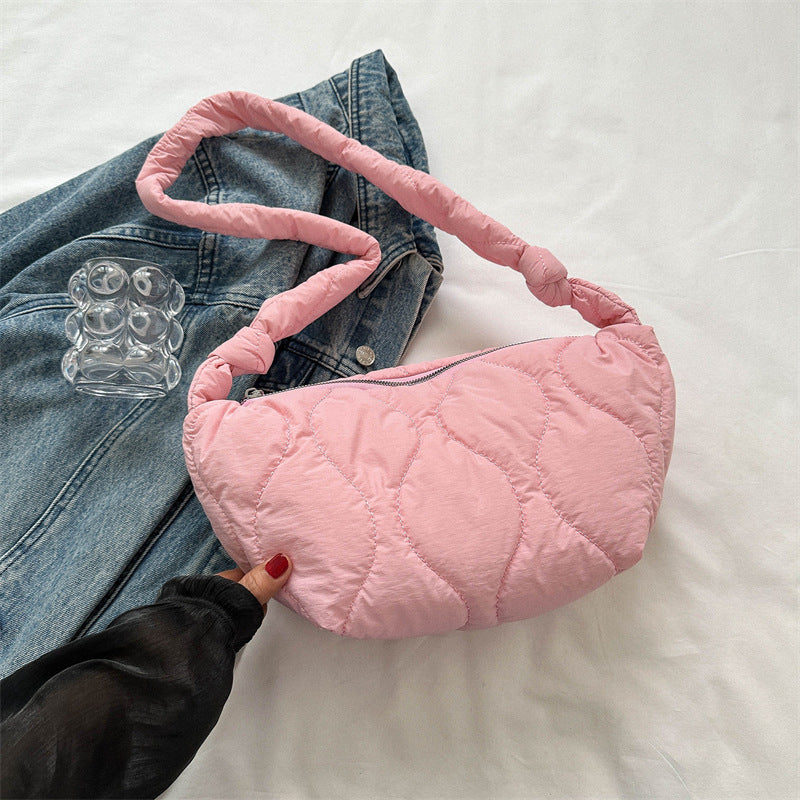 Bollo grande de bola de masa de tela de algodón bordado Jinbu