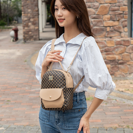 Sac à dos pour femmes de style coréen à texture avancée