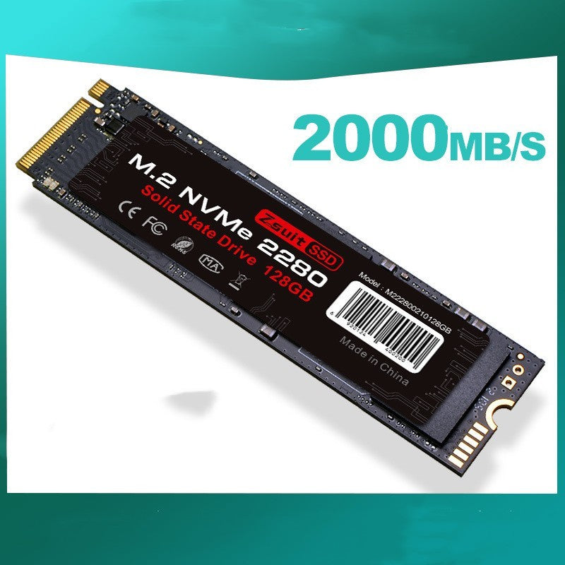 Almacenamiento 128G de Nvme del protocolo de la unidad de estado sólido de la computadora de escritorio 12G M.2 2280