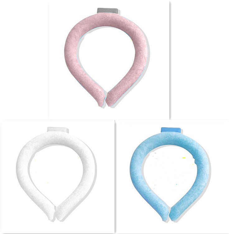 Anneau de refroidissement du cou, Tube de coussin de glace, prévention des coups de chaleur, Tube de refroidissement, refroidisseur de cou réutilisable, équipements d'été