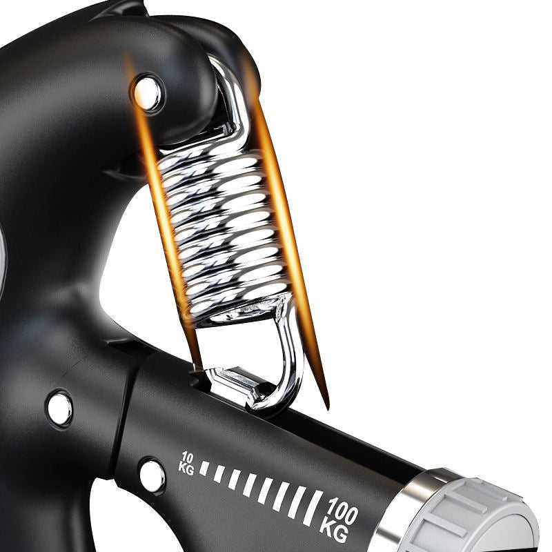 Agarre de mano Entrenador de fuerza de agarre de dedo ajustable Dispositivo de entrenamiento de fuerza de agarre, Dispositivo de rehabilitación de mano, Entrenador de fuerza de agarre, Fortalecedor de antebrazo, Exprimidor de mano Resistencia ajustable