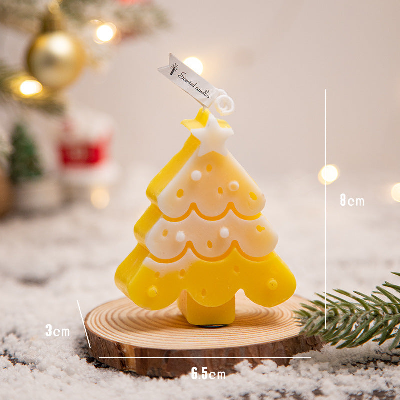 Moules en Silicone pour arbre de noël, pour bricolage, décoration d'ambiance créative, bougies parfumées faites à la main