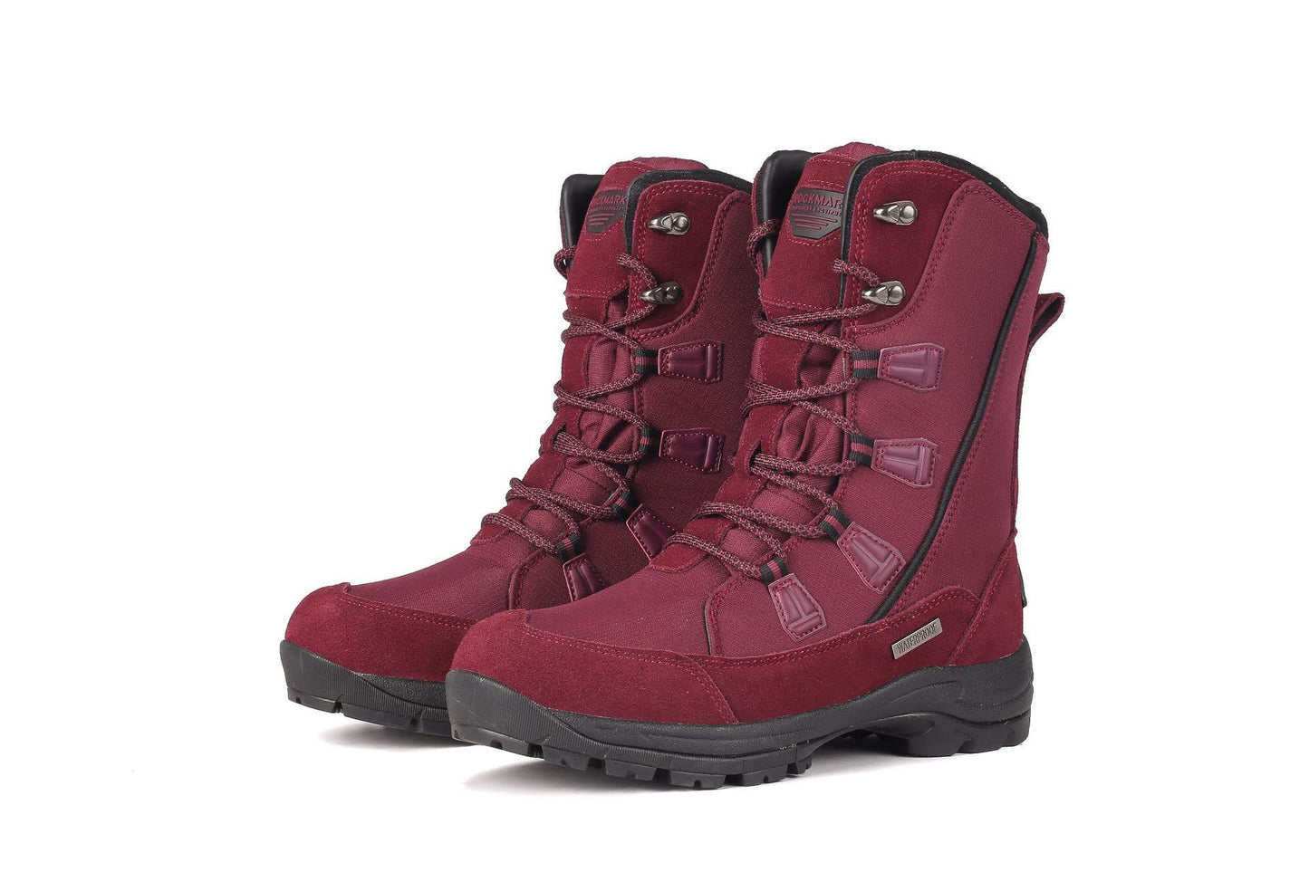 Bottes de neige thermiques d'extérieur mi-mollet pour femmes