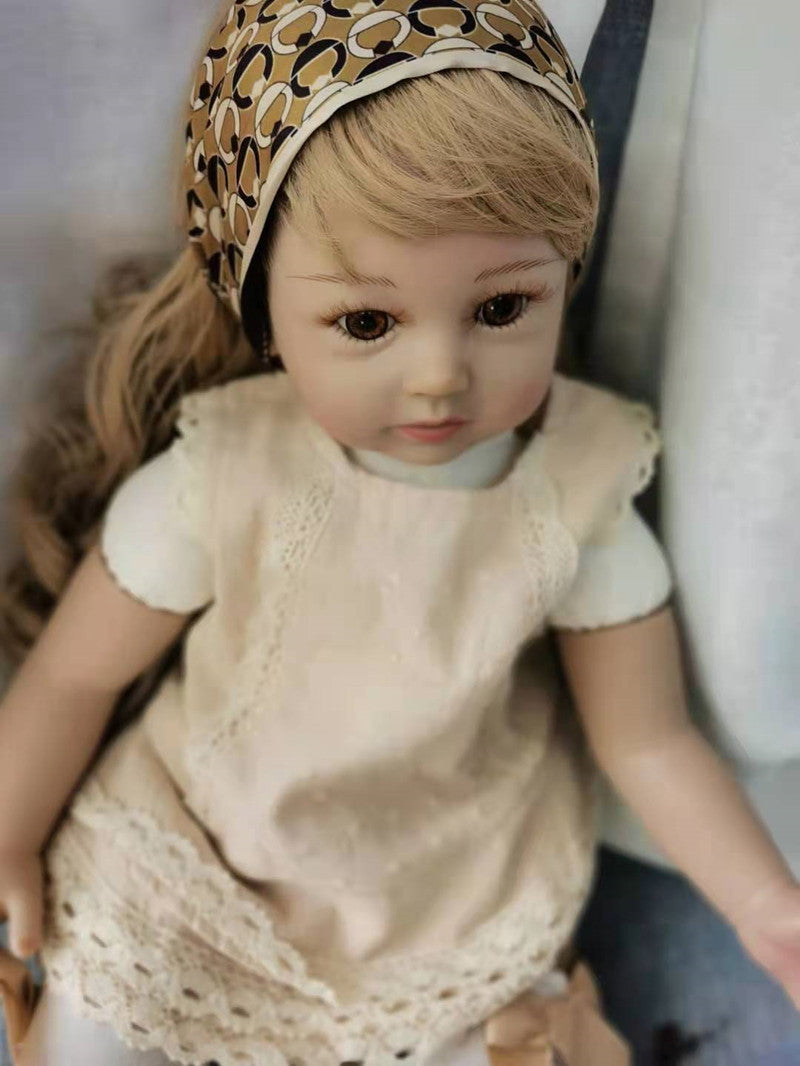 Jupe en dentelle sans manches pour bébé fille