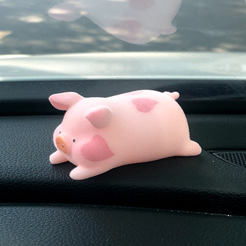Accessoires de voiture de cochon de dessin animé mignon